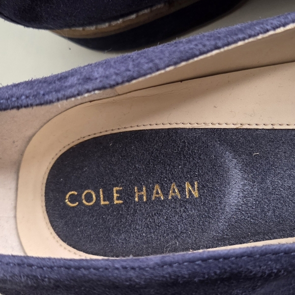 Cole Haan The Go-To Loafer Women's Blue Suede Size 10B - Picture 5 of 9